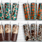 Cowhide 24 BUNDLE 20 oz skinny tumbler sublimation design