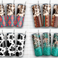 Cowhide 24 BUNDLE 20 oz skinny tumbler sublimation design