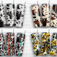 Cowhide 24 BUNDLE 20 oz skinny tumbler sublimation design