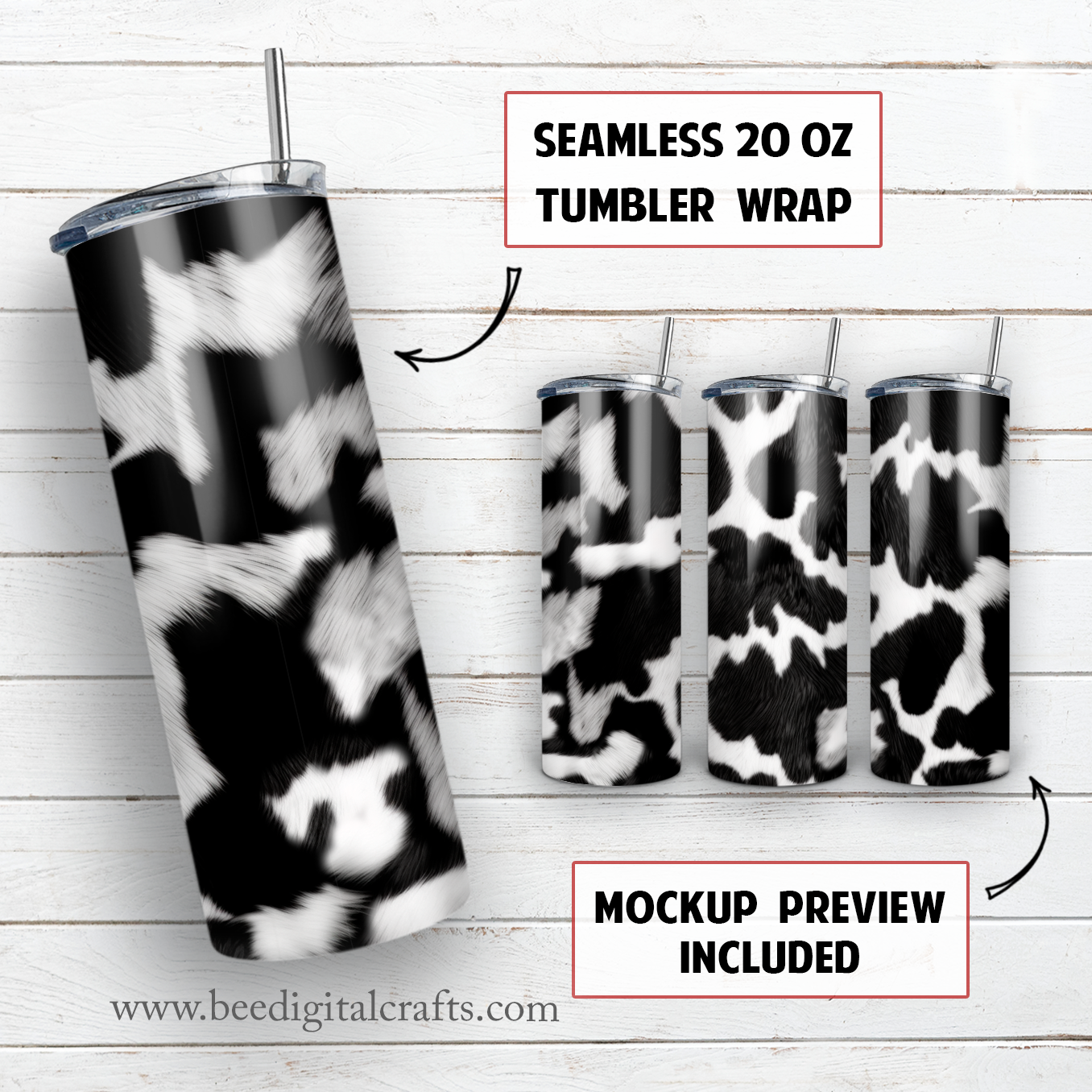 20 oz skinny tumbler sublimation design