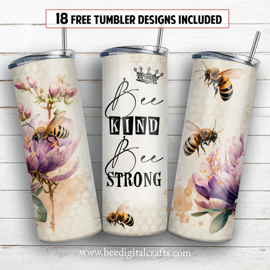 20 oz skinny tumbler sublimation design