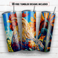 20 oz skinny tumbler sublimation design