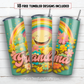 20 oz skinny tumbler sublimation design