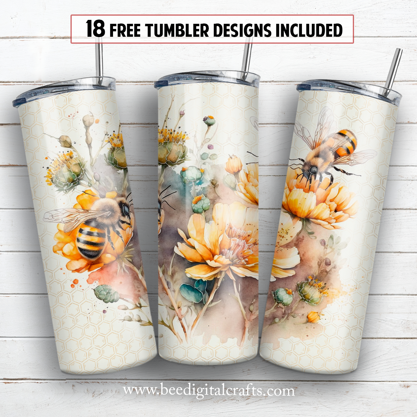 20 oz skinny tumbler sublimation design