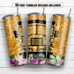 20 oz skinny tumbler sublimation design