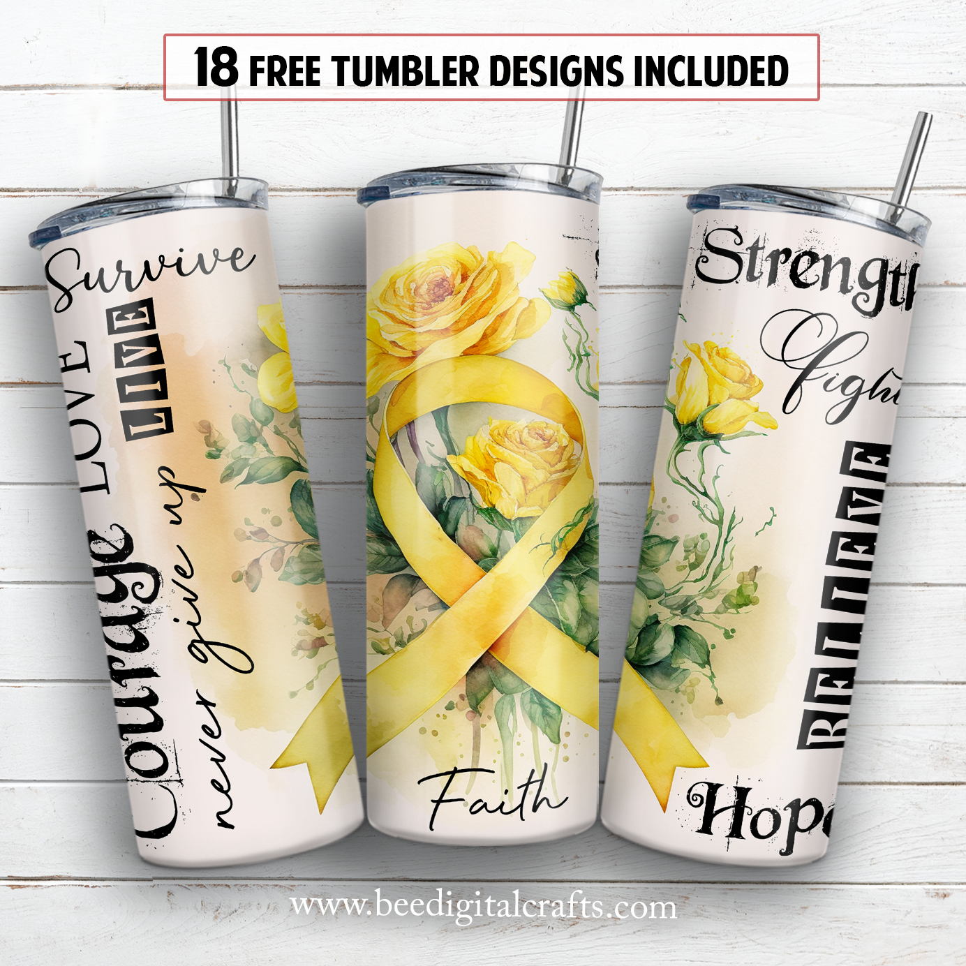 20 oz skinny tumbler sublimation design