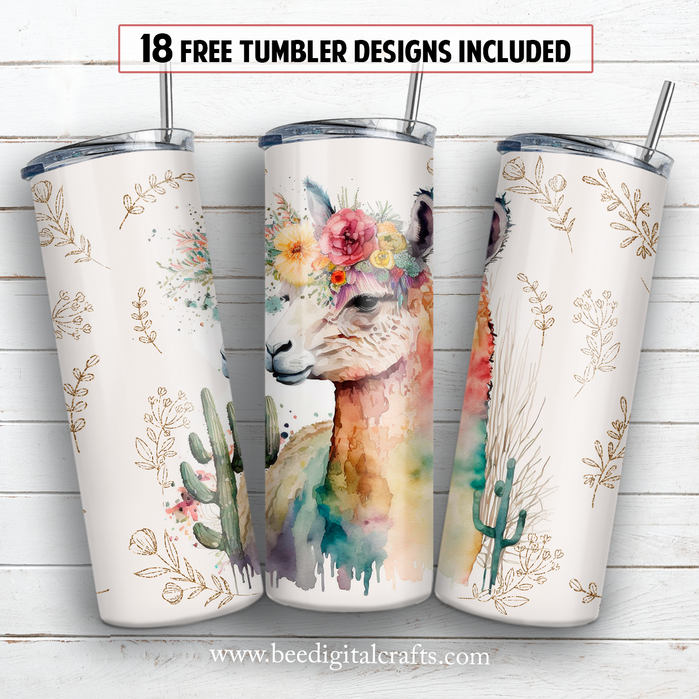 20 oz skinny tumbler sublimation design