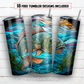 20 oz skinny tumbler sublimation design