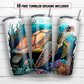 20 oz skinny tumbler sublimation design