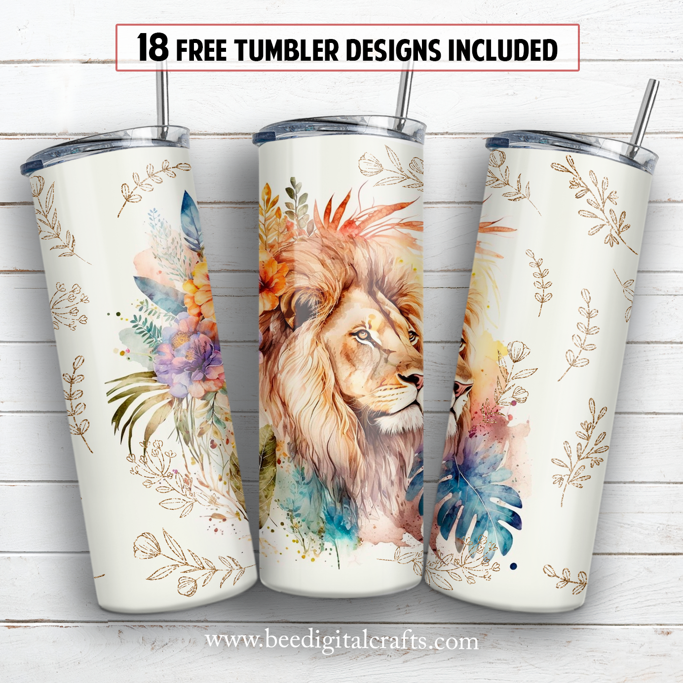 20 oz skinny tumbler sublimation design