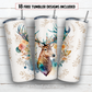 20 oz skinny tumbler sublimation design