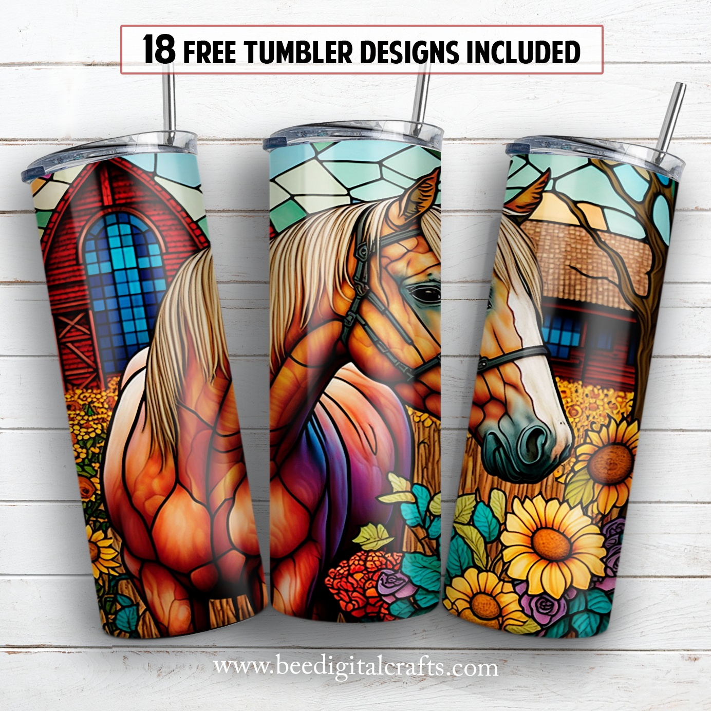 20 oz skinny tumbler sublimation design