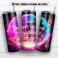 20 oz skinny tumbler sublimation design