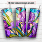 20 oz skinny tumbler sublimation design