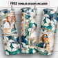 20 oz skinny tumbler sublimation design