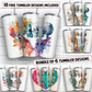 20 oz skinny tumbler sublimation design