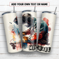 20 oz skinny tumbler sublimation design