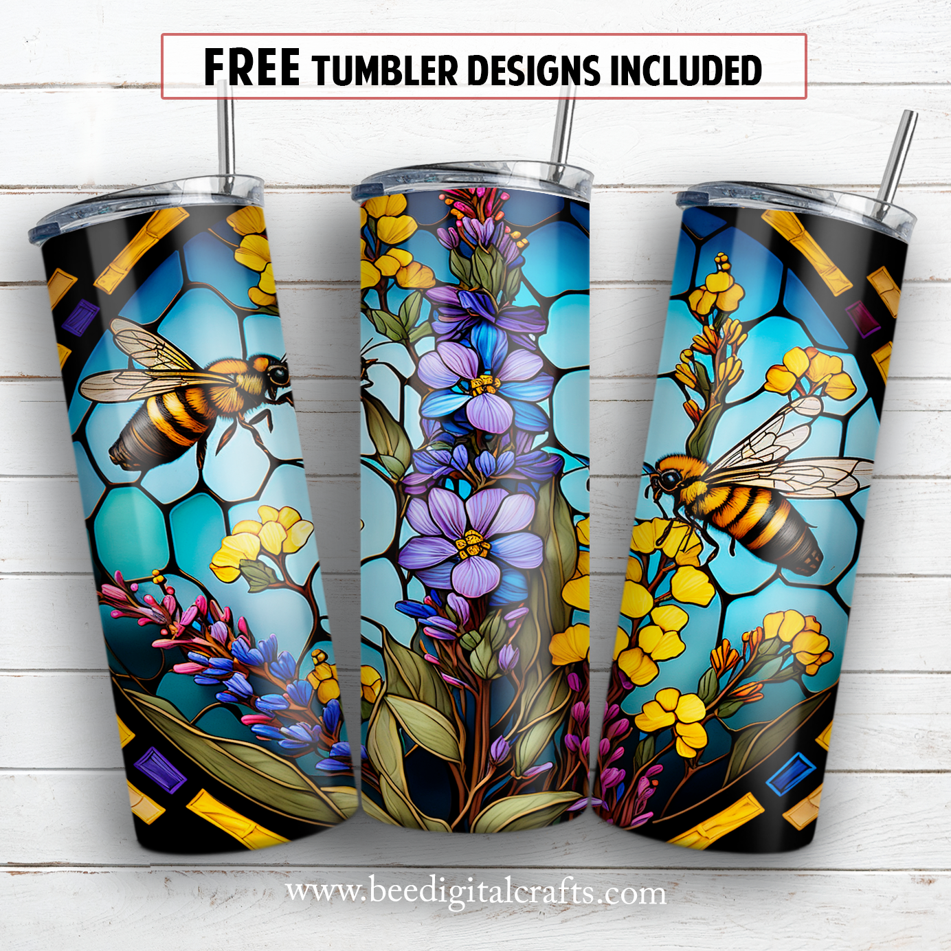 20 oz skinny tumbler sublimation design