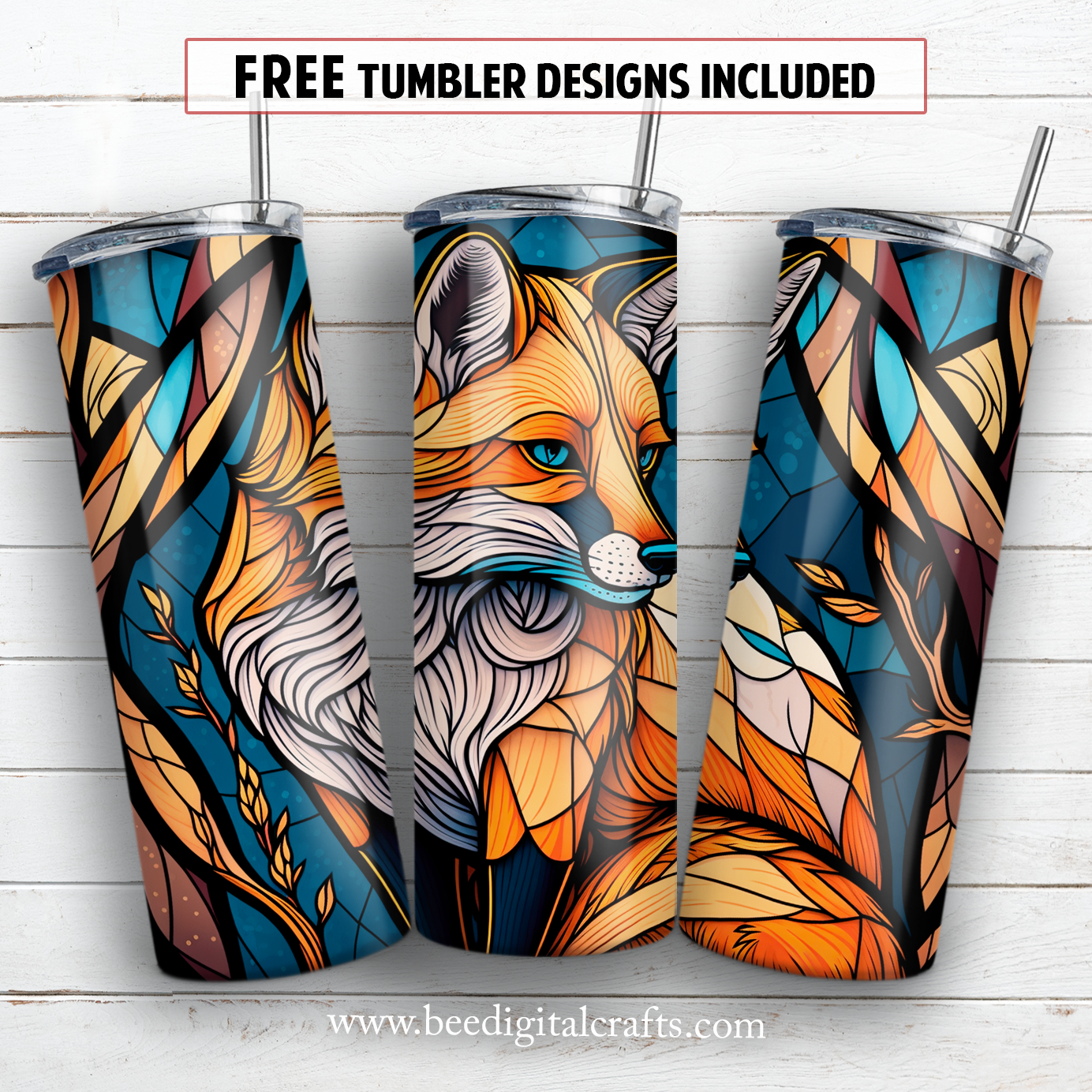 20 oz skinny tumbler sublimation design