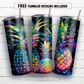 20 oz skinny tumbler sublimation design