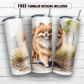 20 oz skinny tumbler sublimation design