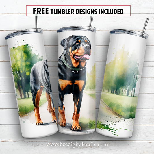 20 oz skinny tumbler sublimation design