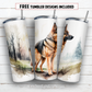 20 oz skinny tumbler sublimation design