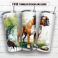 20 oz skinny tumbler sublimation design