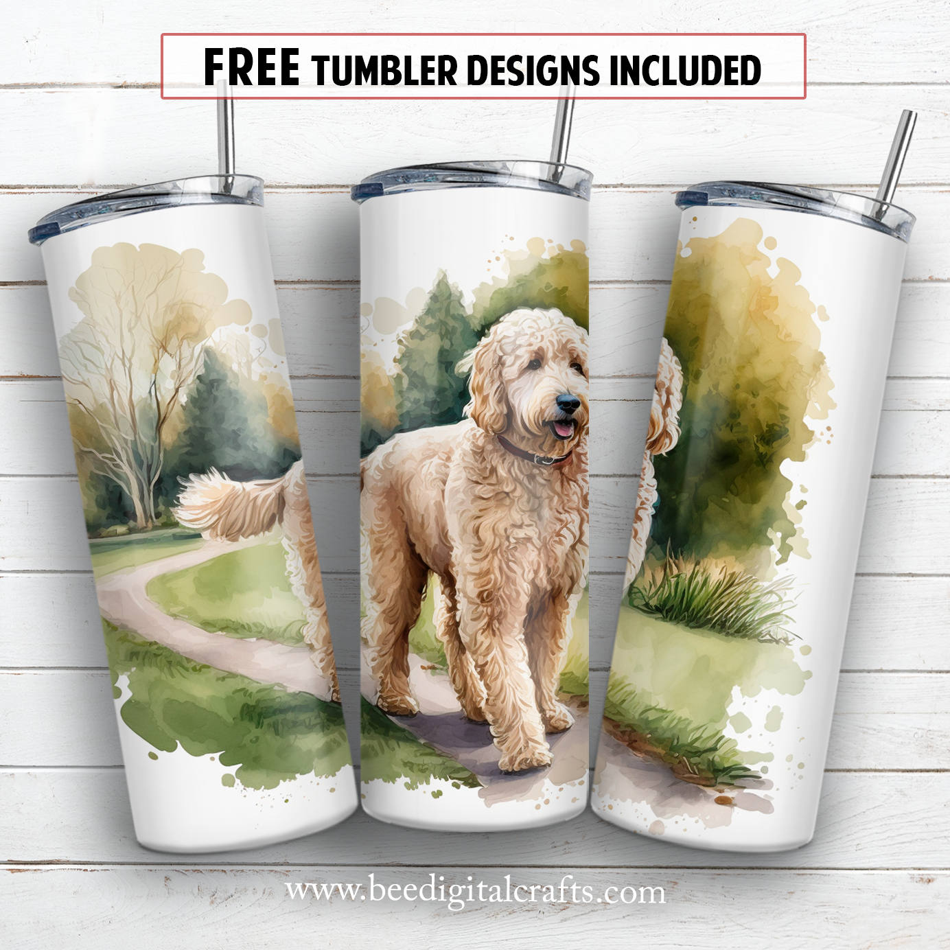 20 oz skinny tumbler sublimation design