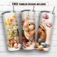 20 oz skinny tumbler sublimation design