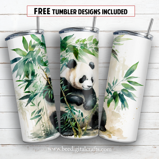 20 oz skinny tumbler sublimation design