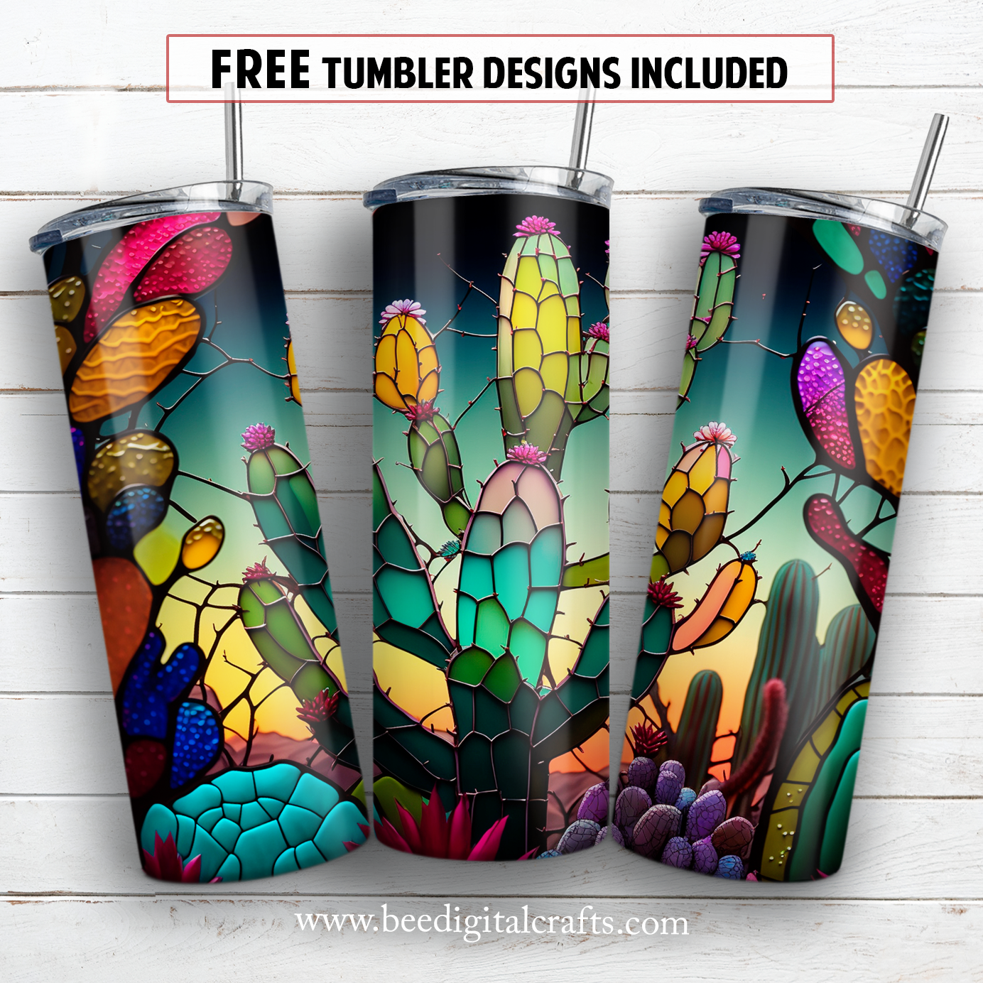 20 oz skinny tumbler sublimation design