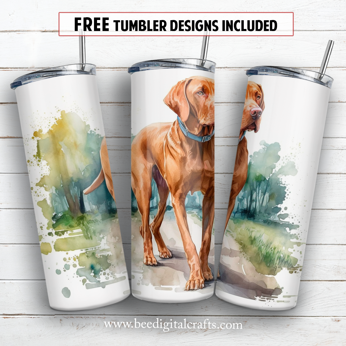 20 oz skinny tumbler sublimation design