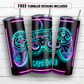 20 oz skinny tumbler sublimation design