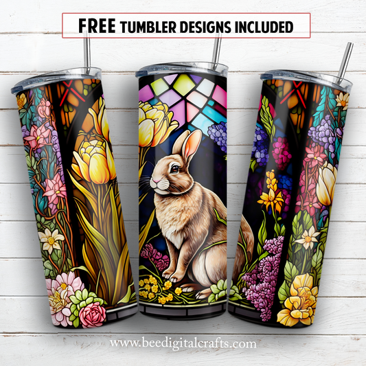 20 oz skinny tumbler sublimation design