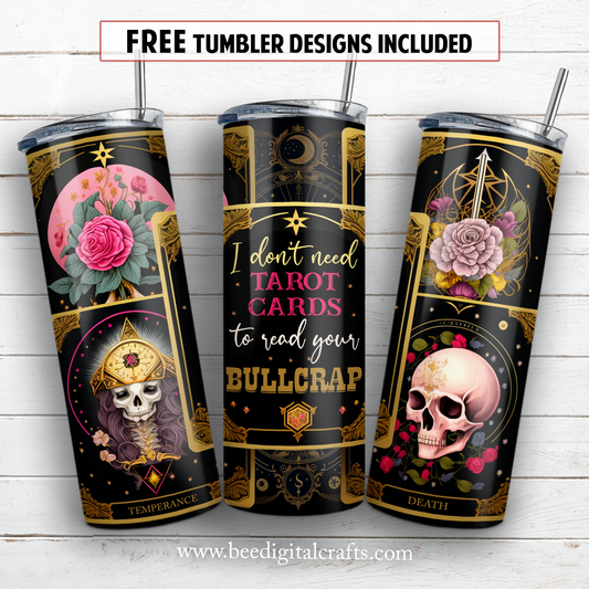 20 oz skinny tumbler sublimation design