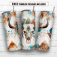 20 oz skinny tumbler sublimation design