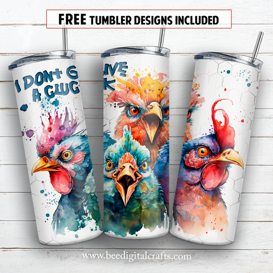 20 oz skinny tumbler sublimation design