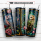 20 oz skinny tumbler sublimation design