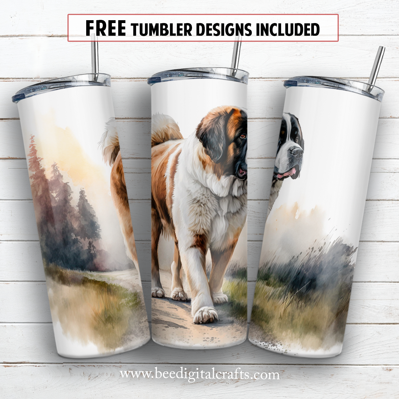 20 oz skinny tumbler sublimation design