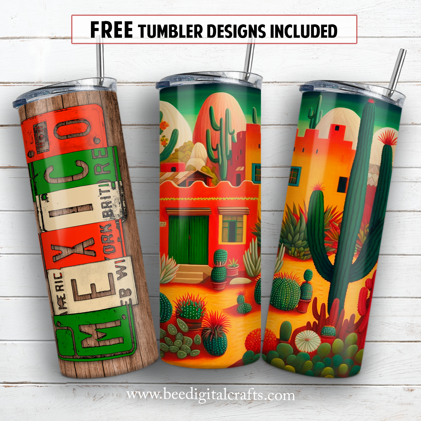 20 oz skinny tumbler sublimation design