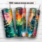 20 oz skinny tumbler sublimation design