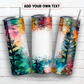 20 oz skinny tumbler sublimation design