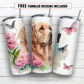 20 oz skinny tumbler sublimation design