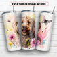 20 oz skinny tumbler sublimation design