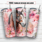 20 oz skinny tumbler sublimation design