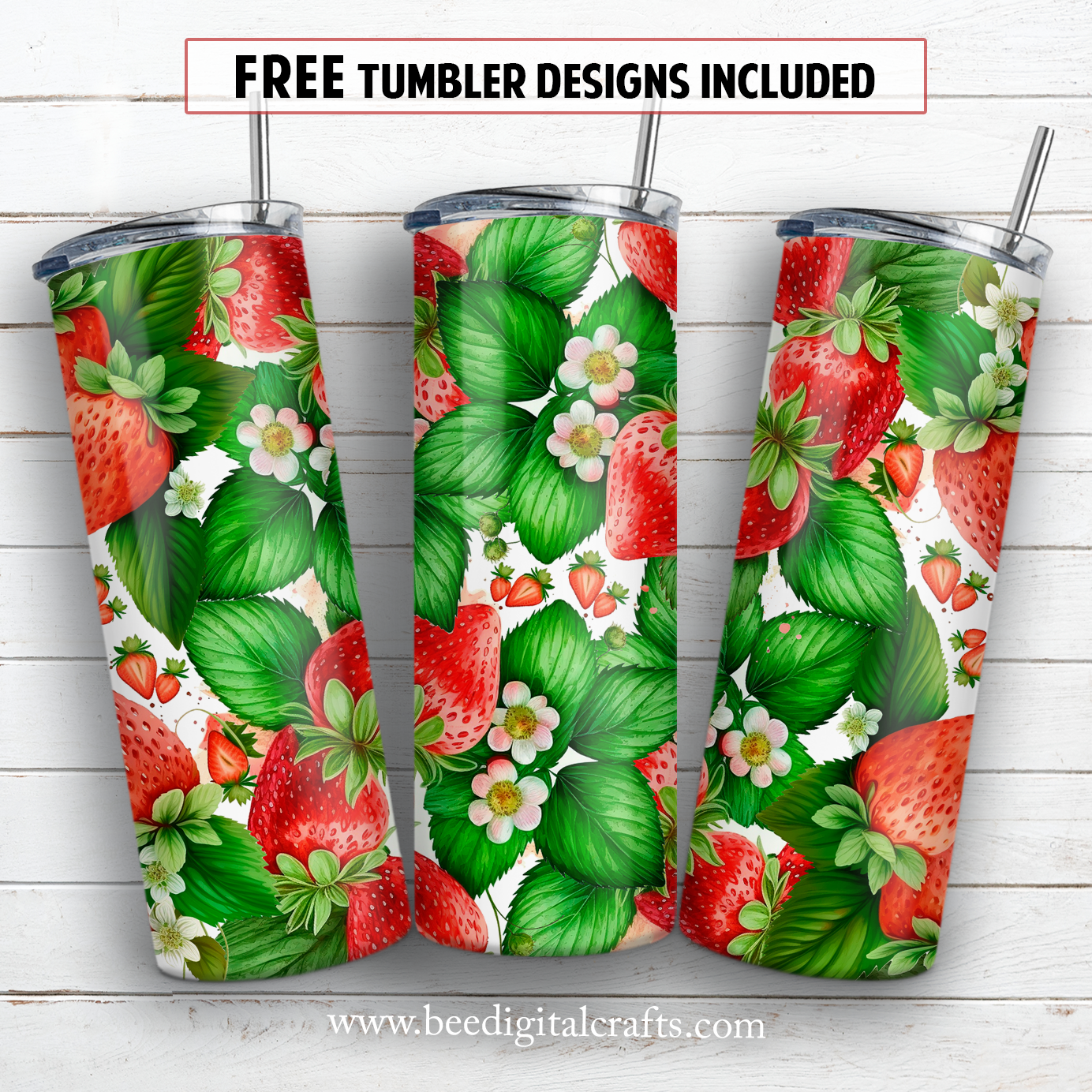 20 oz skinny tumbler sublimation design