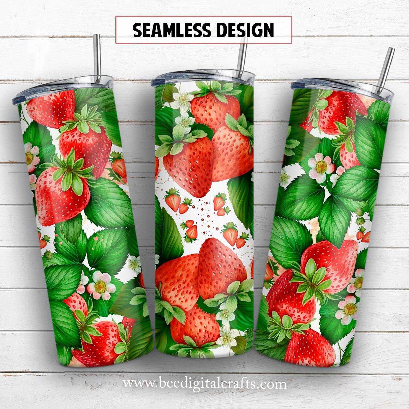 20 oz skinny tumbler sublimation design