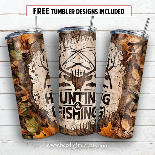 20 oz skinny tumbler sublimation design