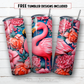 20 oz skinny tumbler sublimation design